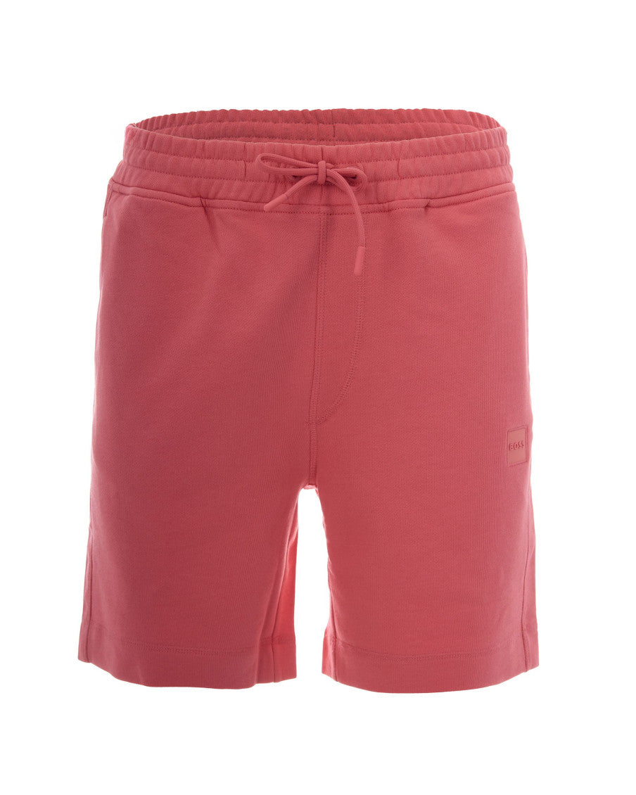 Pink Logo Shorts 1