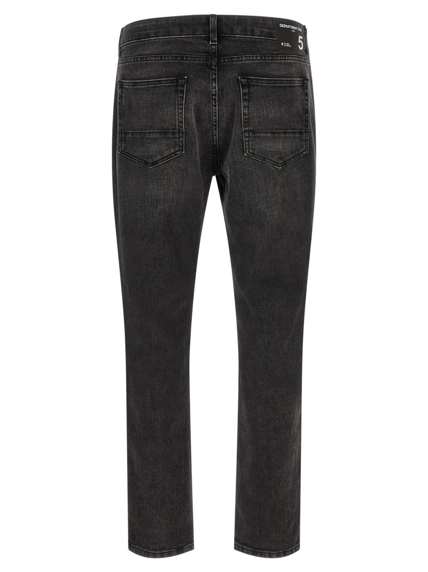 Black Regular Mid Rise Jeans 2