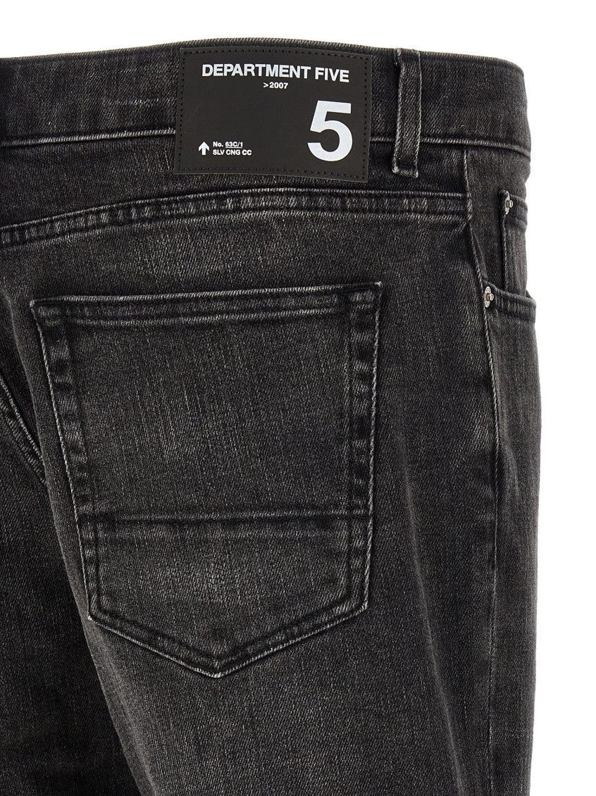 Black Regular Mid Rise Jeans 4