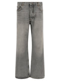 Grey Relaxed Mid Rise Jeans 1