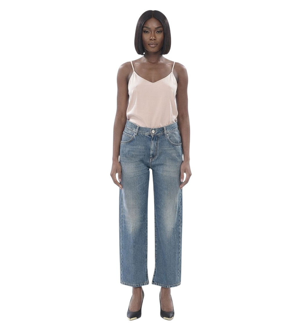 Sky Blue Regular Mid Rise Jeans 1