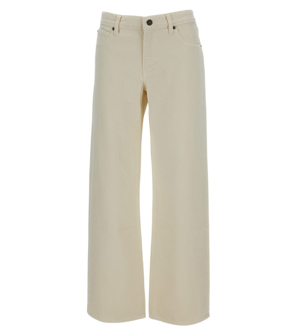 Off White Straight Low Rise Jeans 1