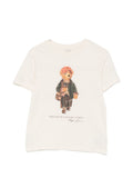 Boys White Graphic T-Shirt 1