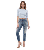 Sky Blue Slim Low Rise Jeans 1