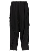 Black Relaxed Pleated Pant 1