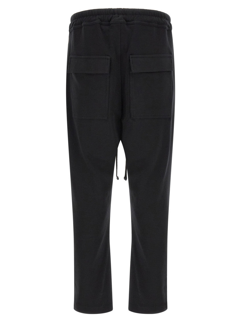 Black Relaxed Drawstring Pants 2