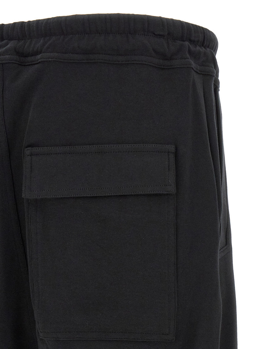 Black Relaxed Drawstring Pants 4