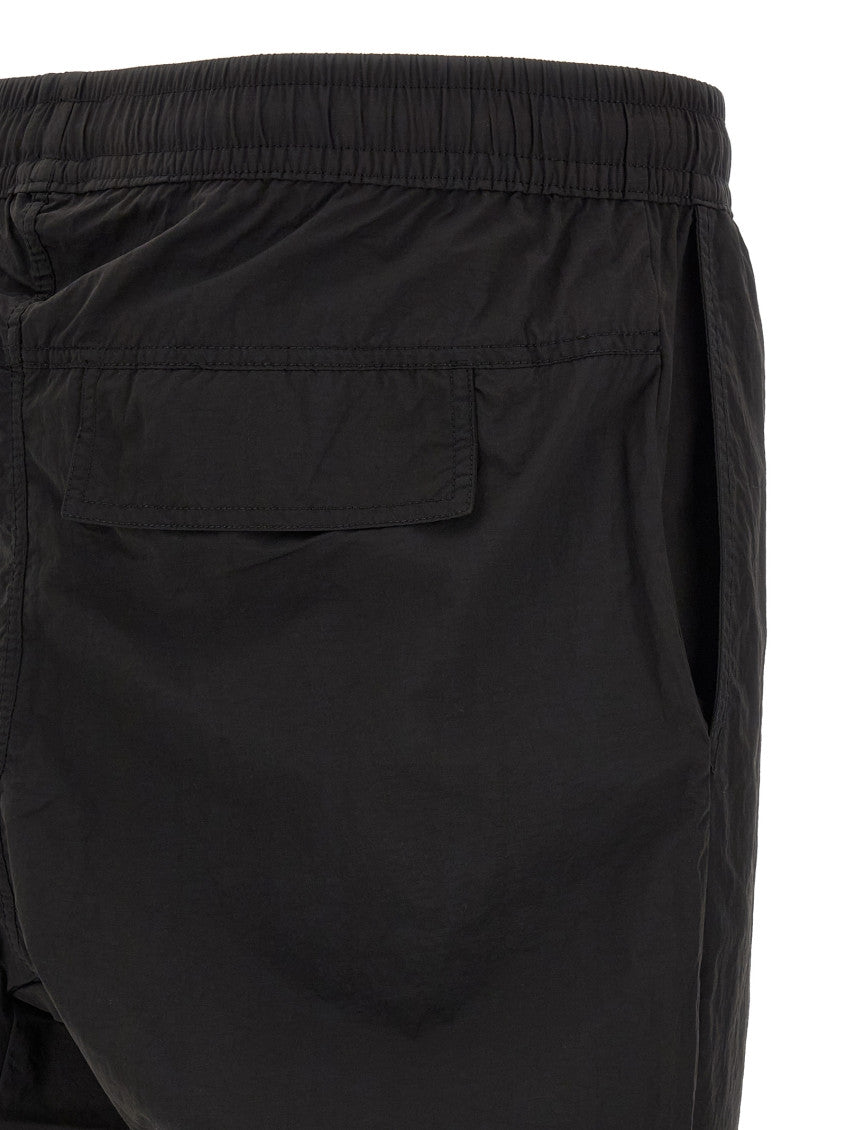 Black Relaxed Drawstring Pants 4