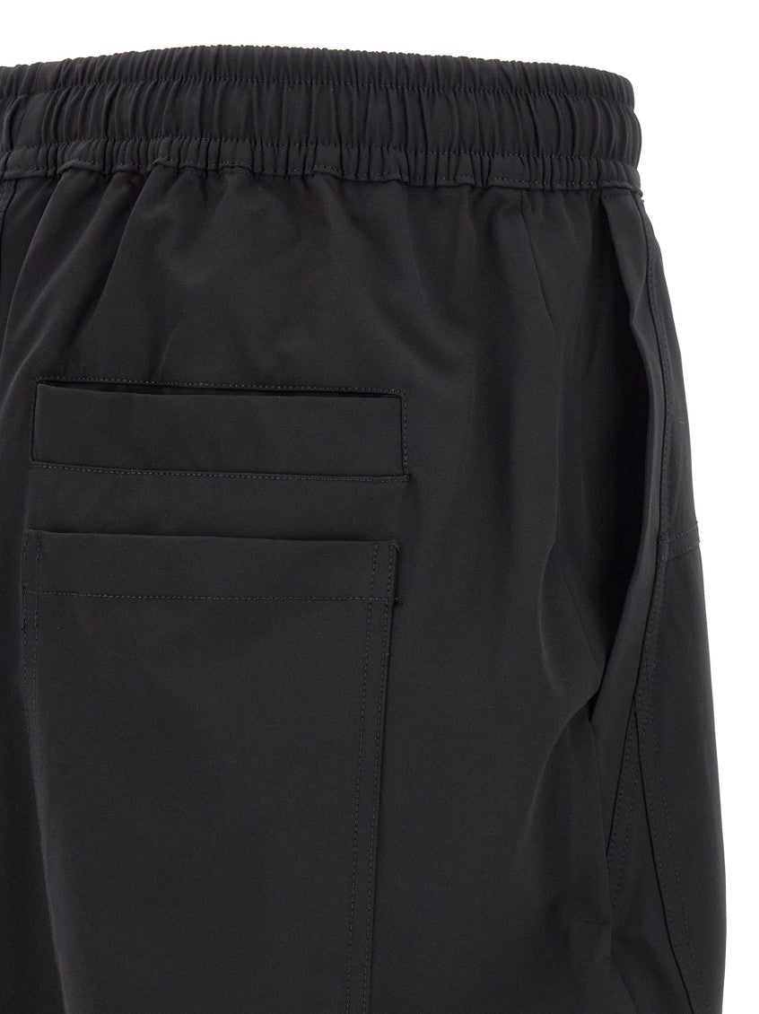 Black Relaxed Drawstring Pants 4