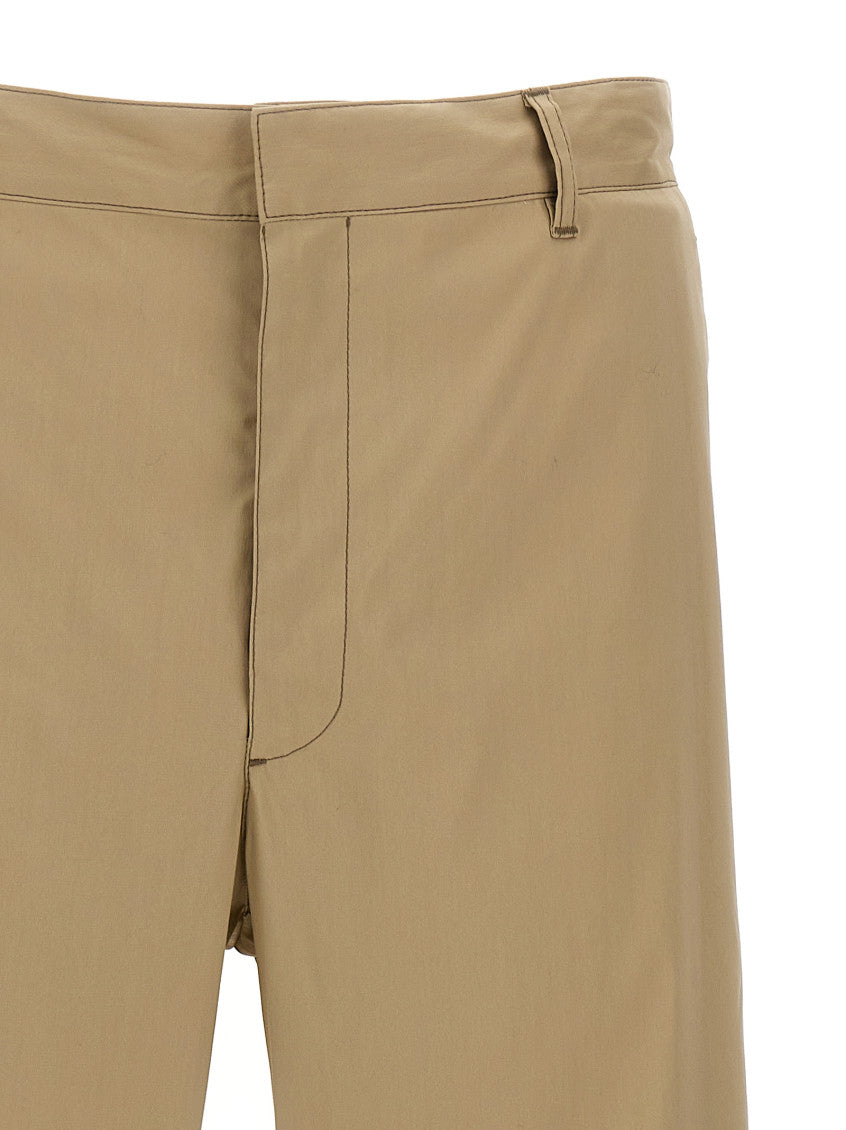 Beige Regular Flat Front Pant 3