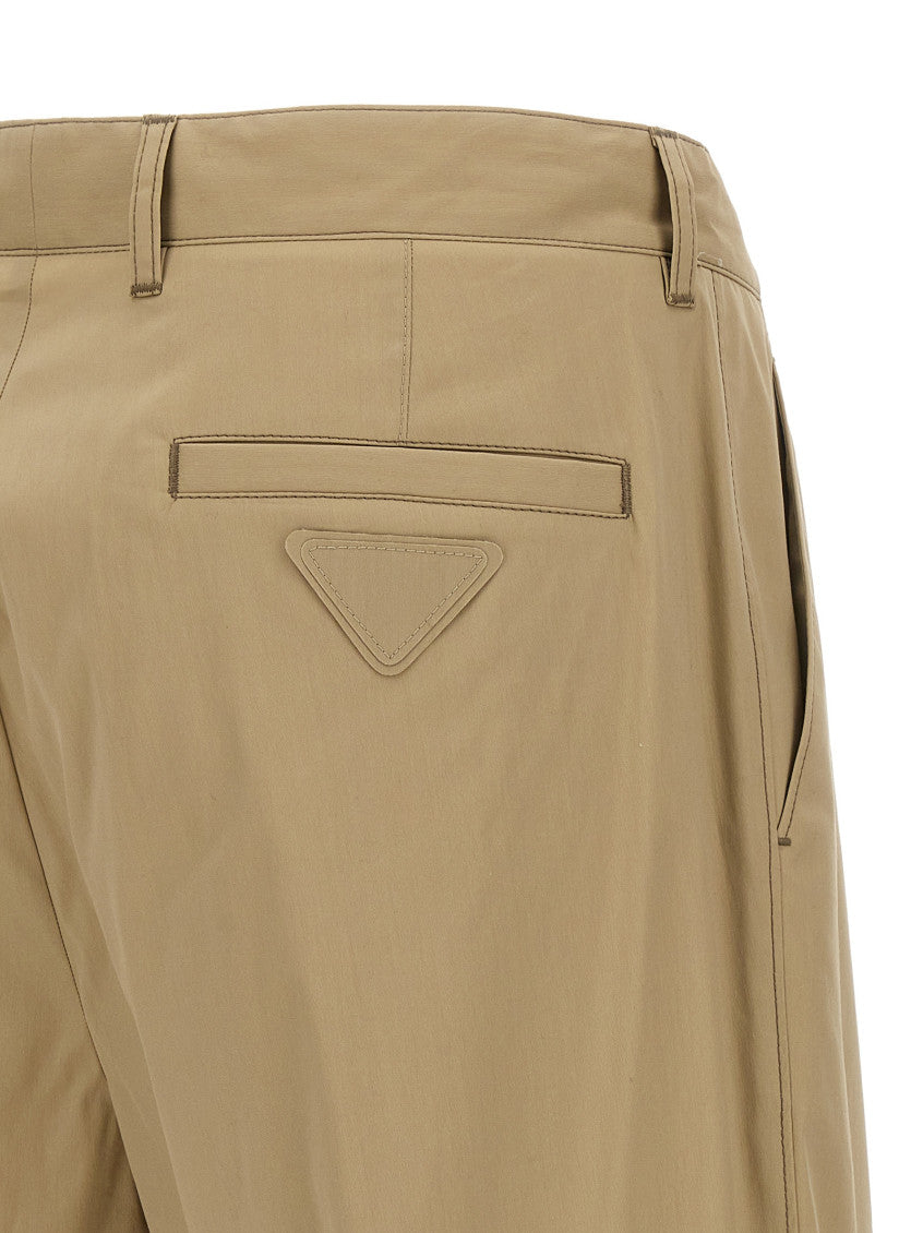 Beige Regular Flat Front Pant 4