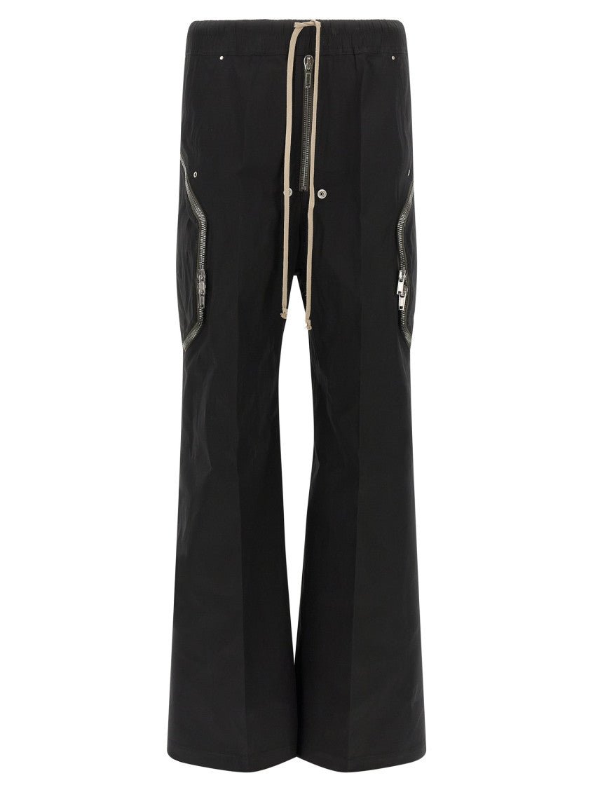 Black Loose Drawstring Pants 1