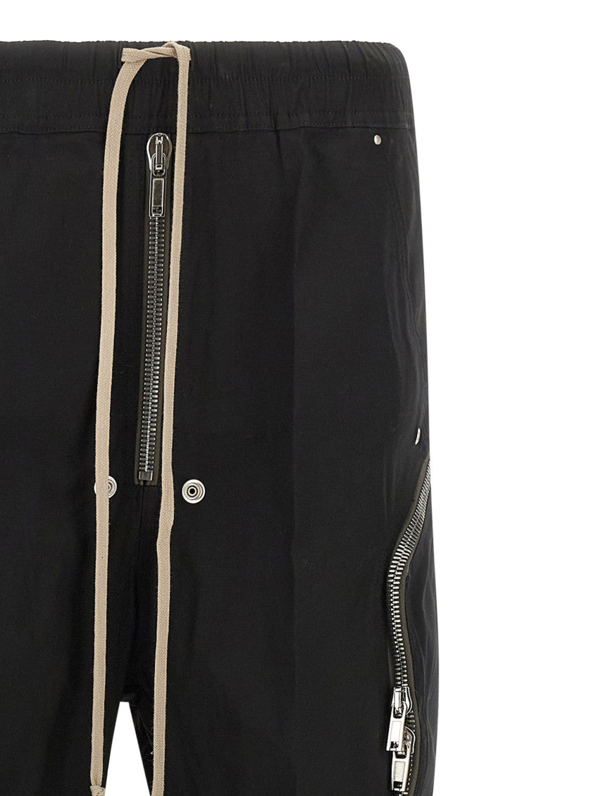 Black Loose Drawstring Pants 3