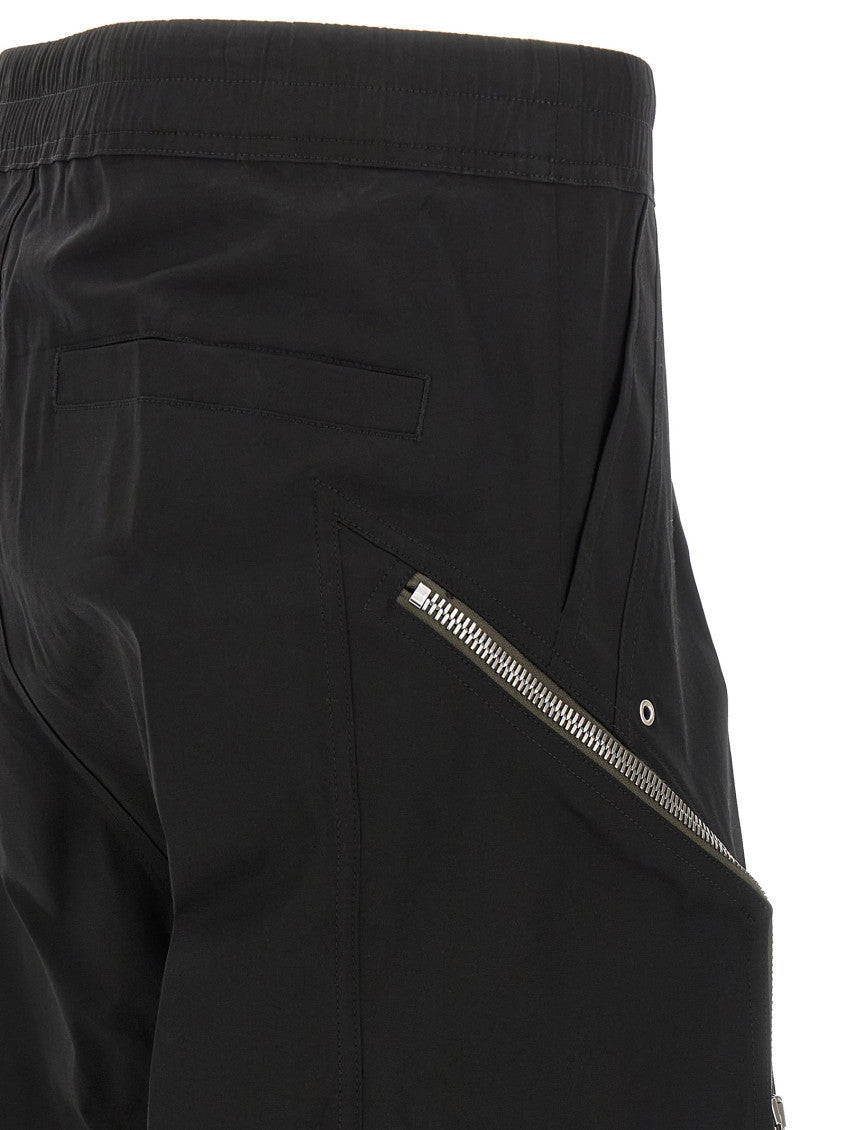 Black Loose Drawstring Pants 4