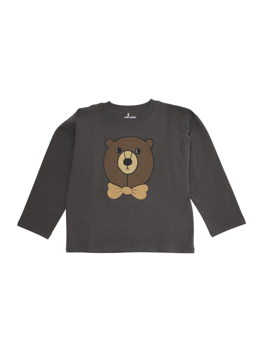 Baby Boy Grey Graphic T-Shirt 1