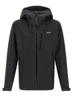 Black Solid Hooded Jacket 1