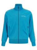 Light Blue Logo Mock Collar Jacket 1