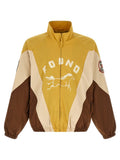 Multicolor Chevron Mock Collar Jacket 1
