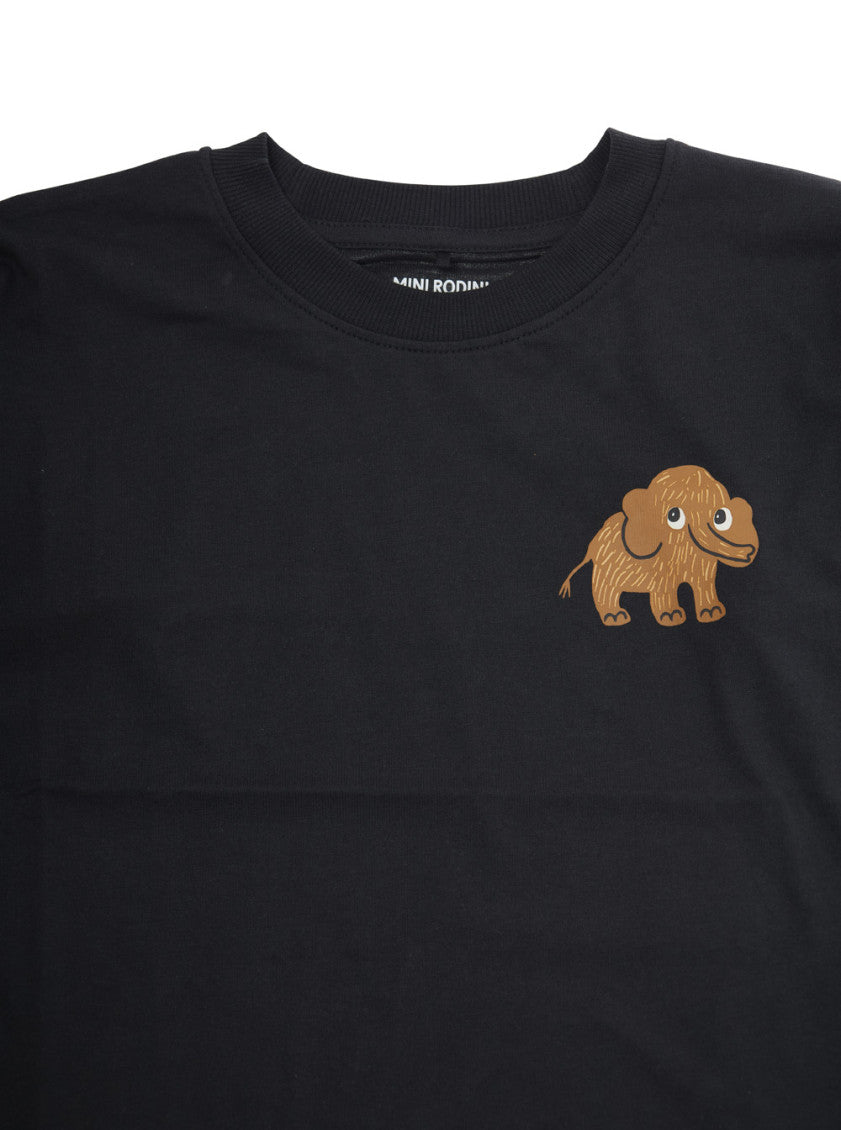 Boys Black Graphic T-Shirt 3
