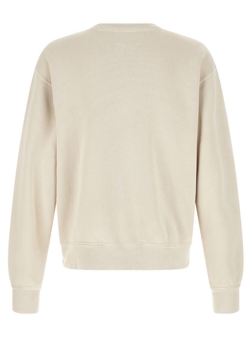 White Graphic Crew Neck Sweatshirt 2