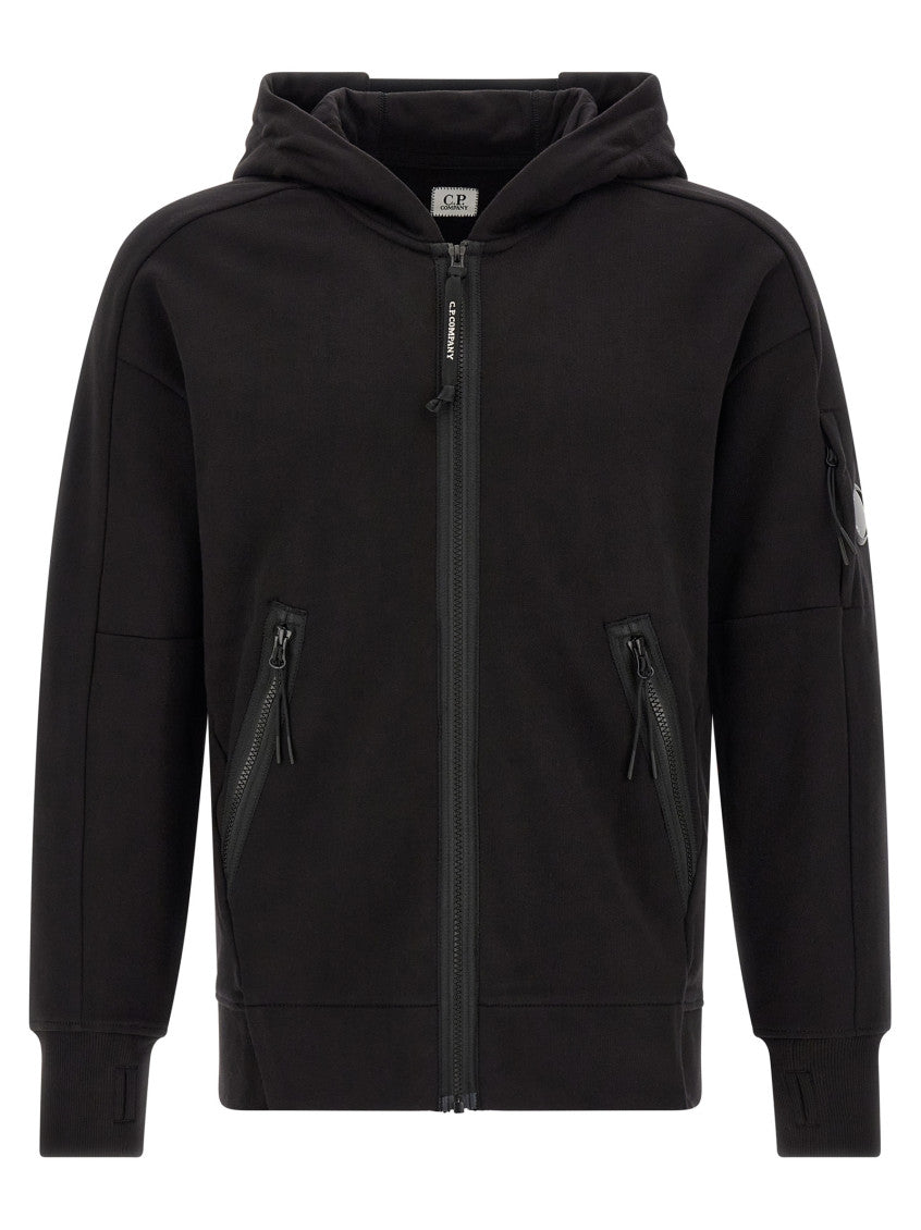 Black Zip-Up Hoodie 1
