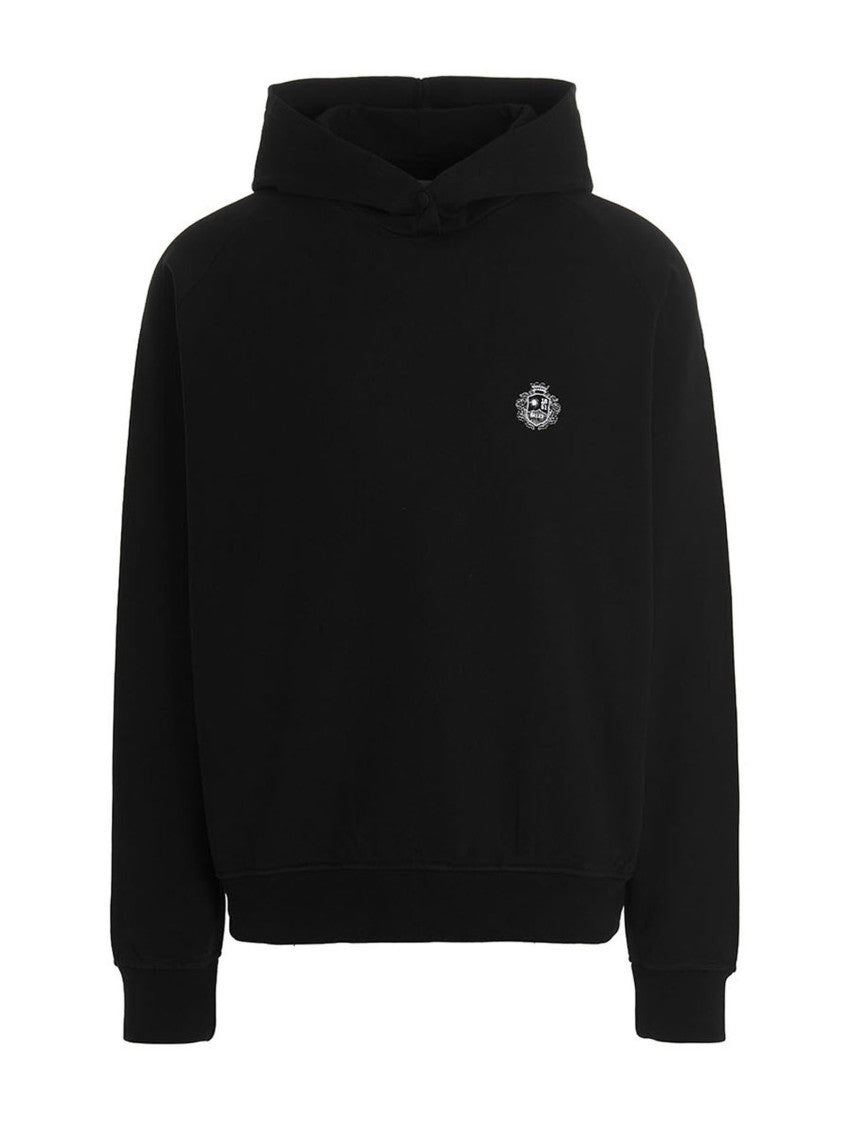 Black Printed Hoodie 1