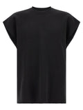 Black Solid Crew Neck Sweatshirt 1