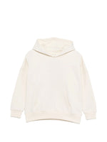 Girls White Cotton Hoodie 1
