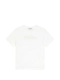 Girls White Embroidered T-Shirt 1