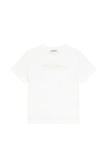 Girls White Embroidered T-Shirt 1