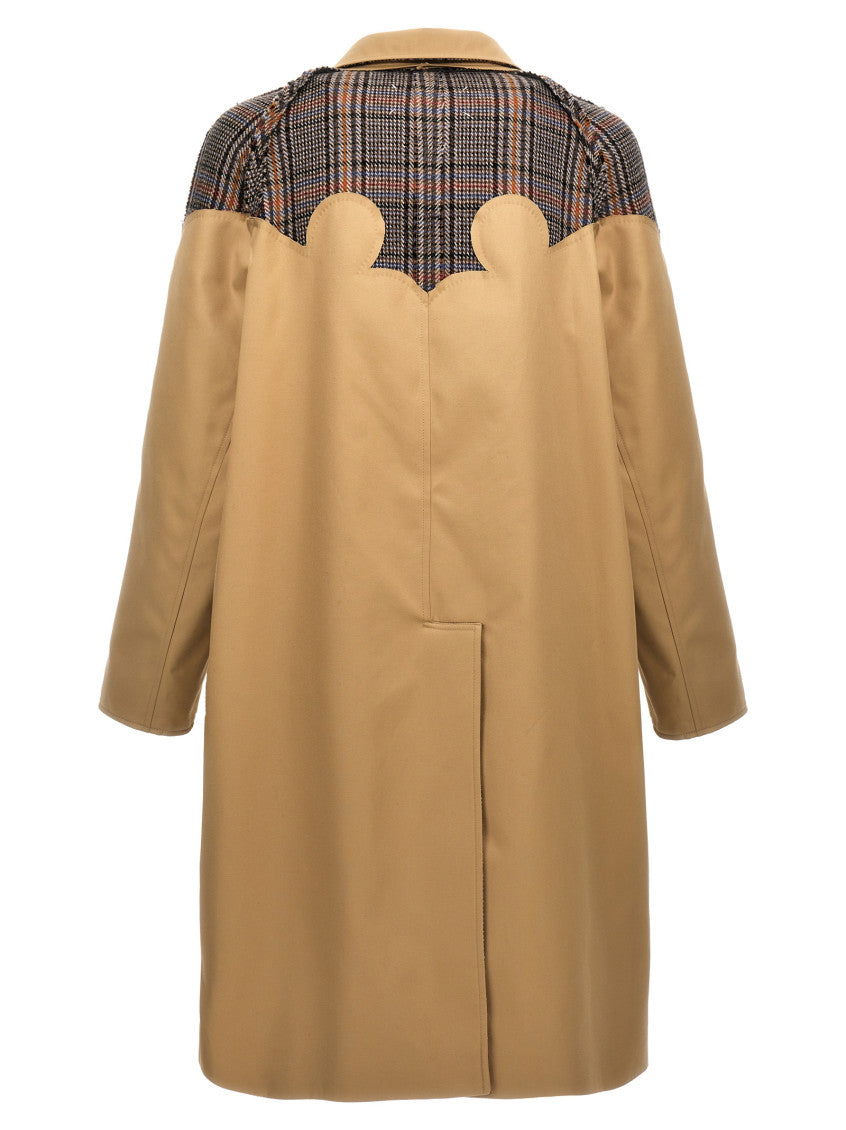 Multicolor Reversible Trench Coat 3