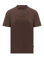Dark Brown Logo T-Shirt 1