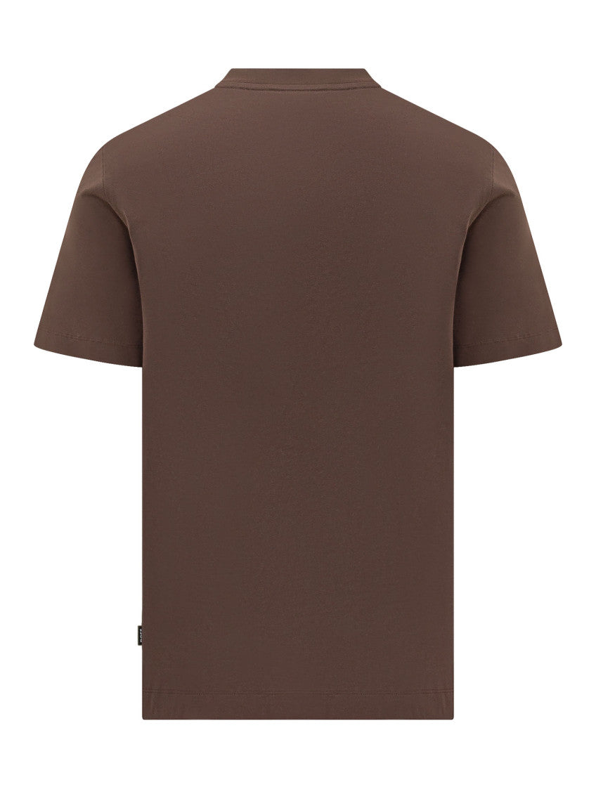 Dark Brown Logo T-Shirt 2