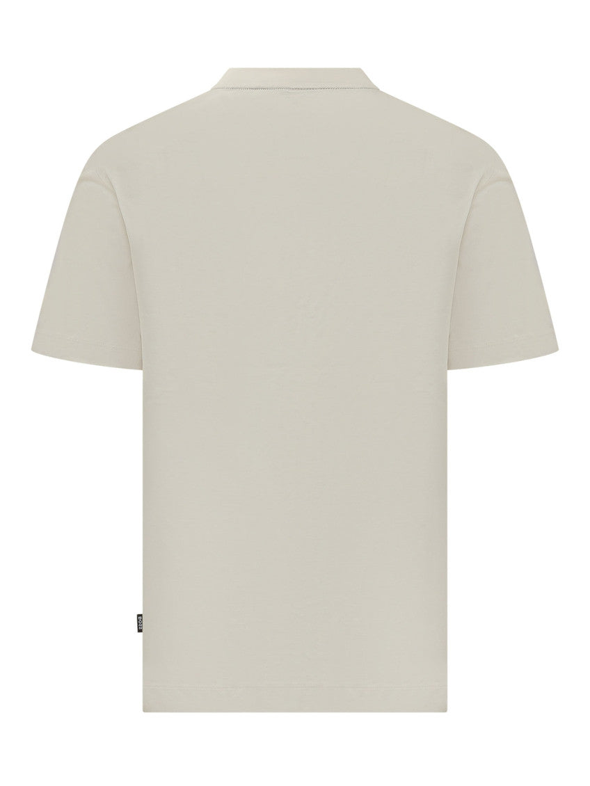 White Crew Neck T-Shirt 2