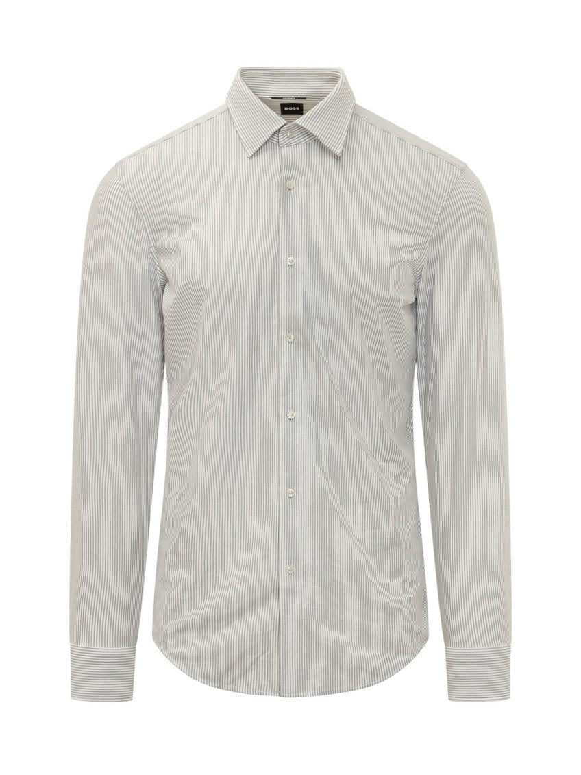 Light Grey Stripes Shirt 1