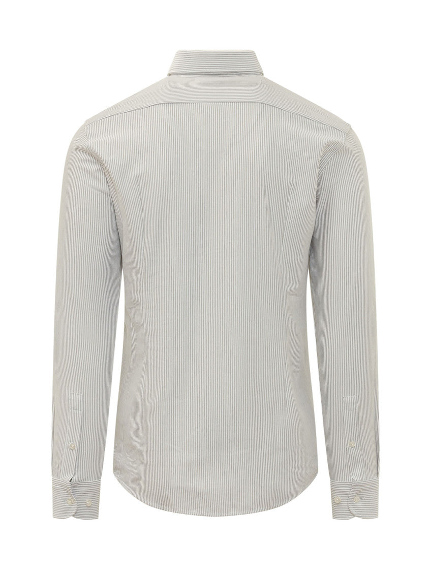 Light Grey Stripes Shirt 2