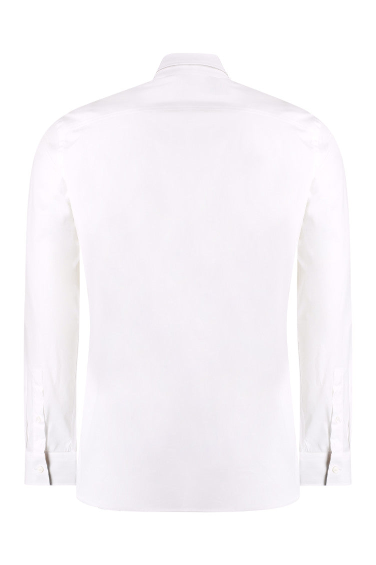 White Regular Solid Shirt 2