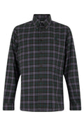 Green Regular Plaid Shirt 1