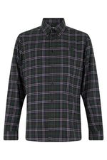 Green Regular Plaid Shirt 1