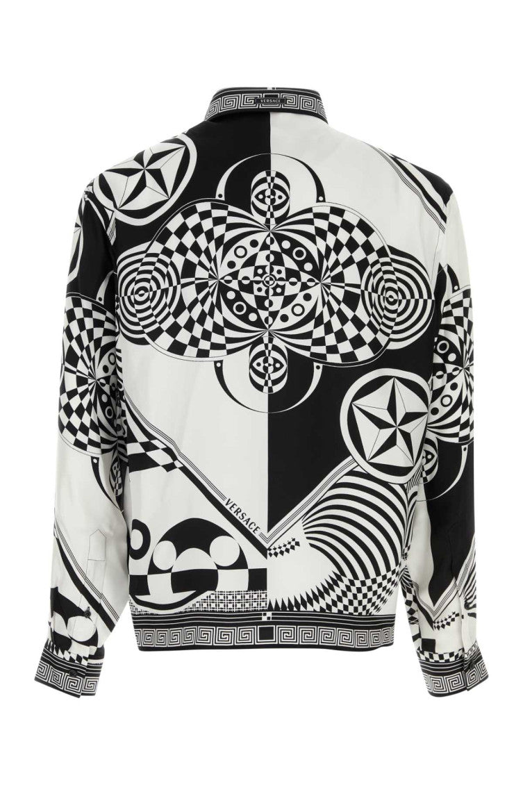 BlackWhite Regular Printed Shirt 2