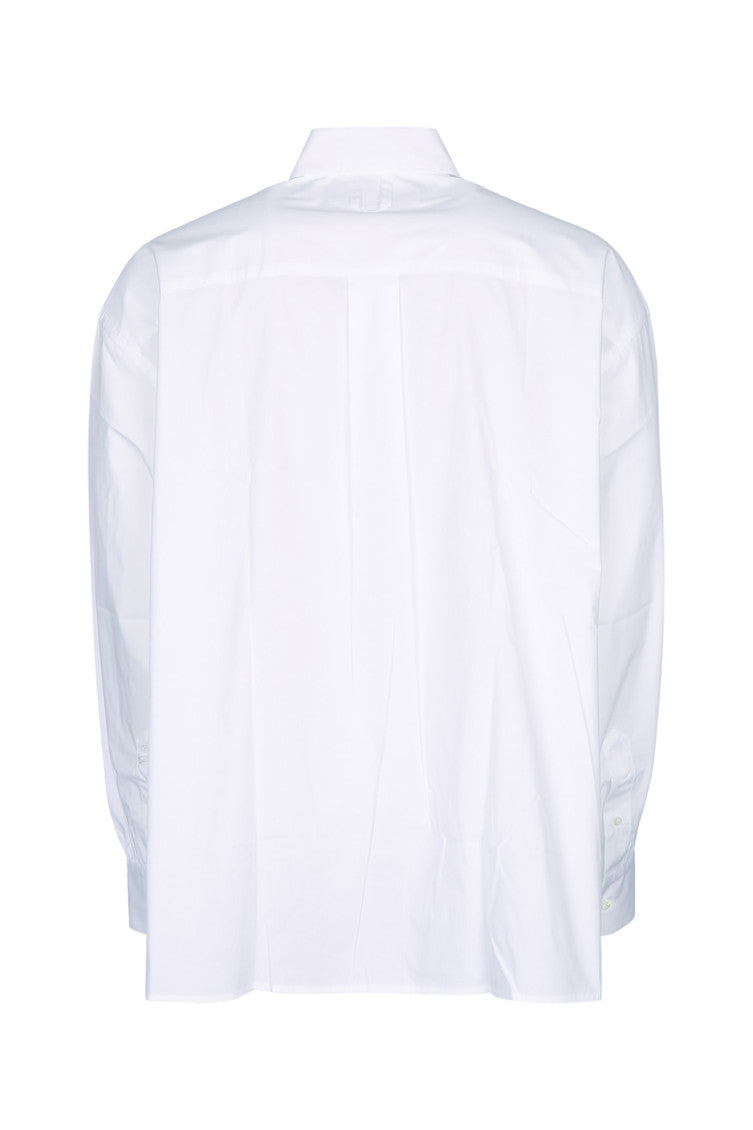 White Regular Solid Shirt 2