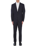 Blue Single Breasted Suit 1