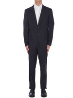 Blue Single Breasted Suit 1