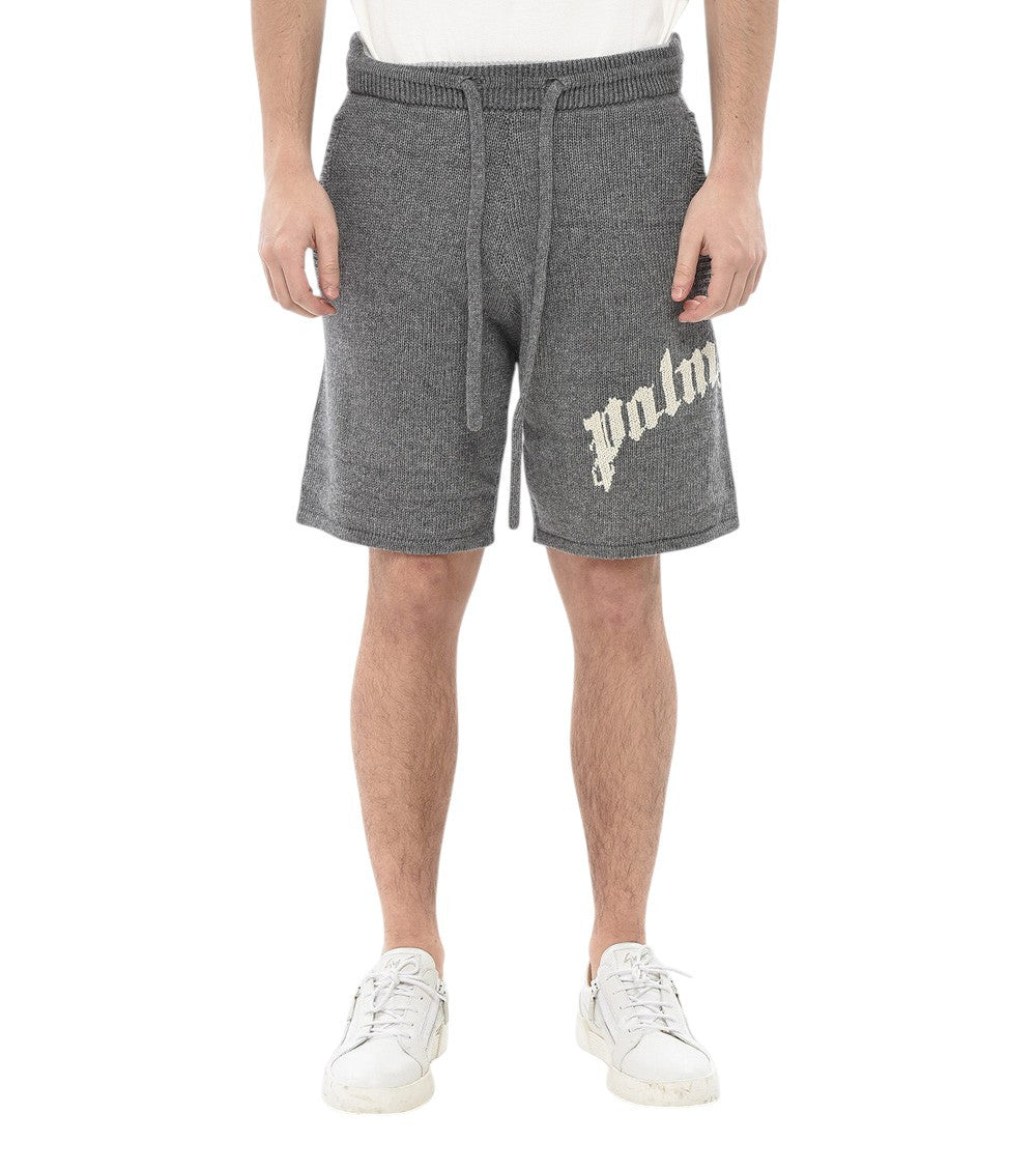 Grey Drawstring Shorts 1