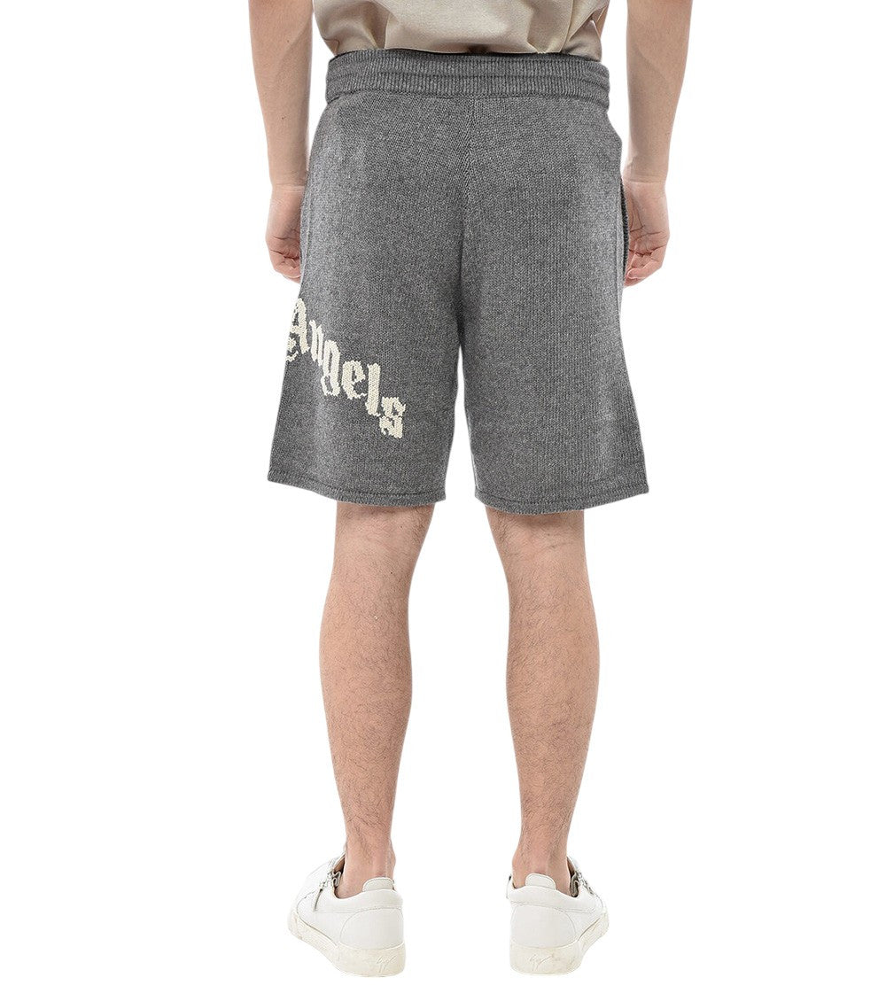 Grey Drawstring Shorts 2