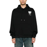 Black Graphic Logo Hoodie 1