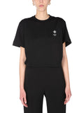 Black Graphic Crew Neck T-Shirt 1