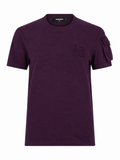 Purple Logo Crew Neck T-Shirt 1