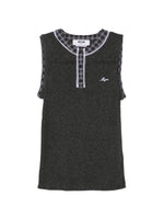Grey Textured Crew Neck T-Shirt 1