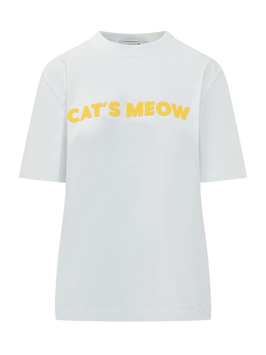 White Graphic Crew Neck T-Shirt 1